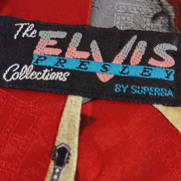 Elvis Presley Collections By Superba "Return To Sender" Men's Tie - Picture 3 of 5